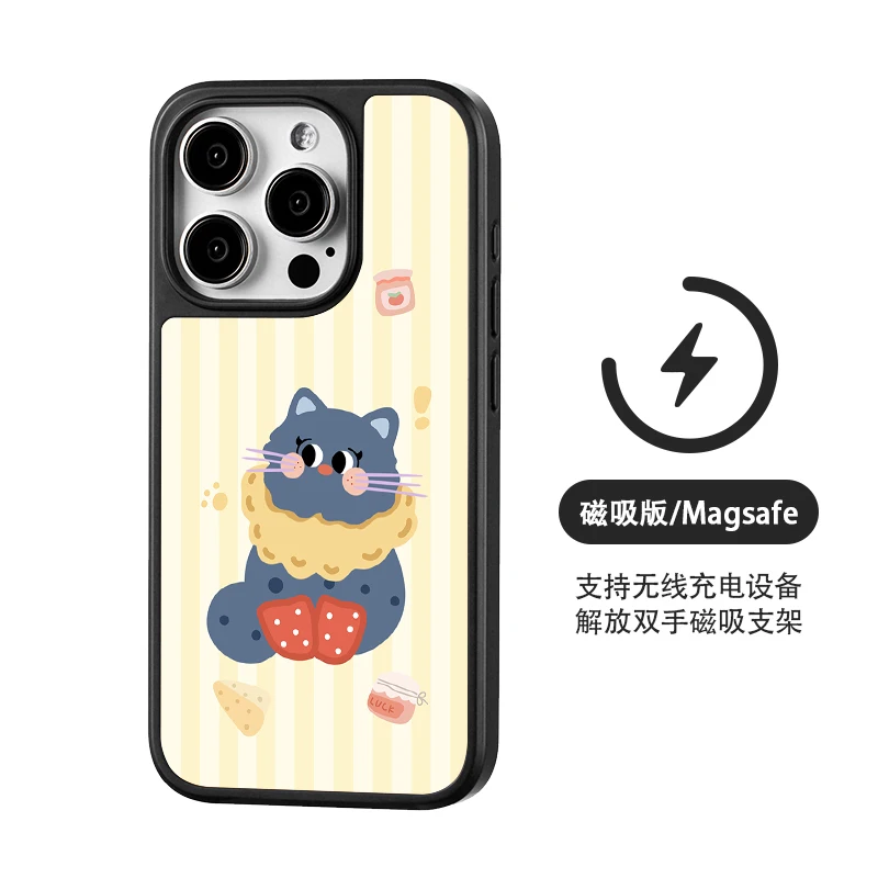 

Matte Magnetic phone case For iPhone 16 Pro Max 14 13 12 Shockproof Back Cover, Anti Drop full coverage iphone case cover
