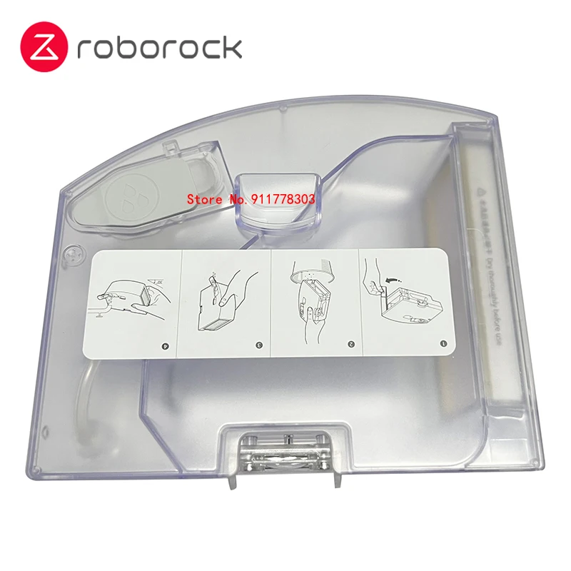 Original Water Tank Dust Box With Hepa Filters for Roborock Q7 Max Q7 Max+ Vacuum Cleaner Parts Dustbin Box New Accessories