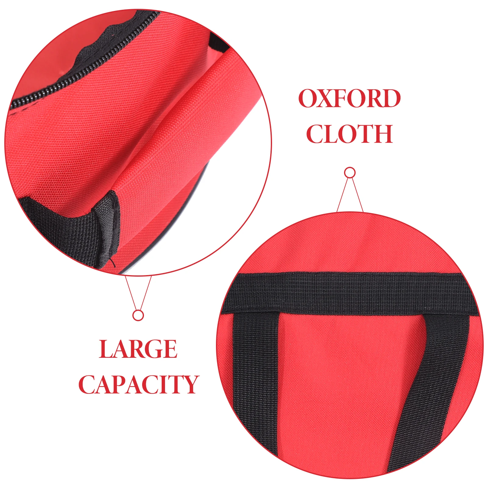

Portable Snare Drum Bag Black Oxford Cloth Case for Drumsticks Storage Carry Backpack Musical Instruments Accessories Long