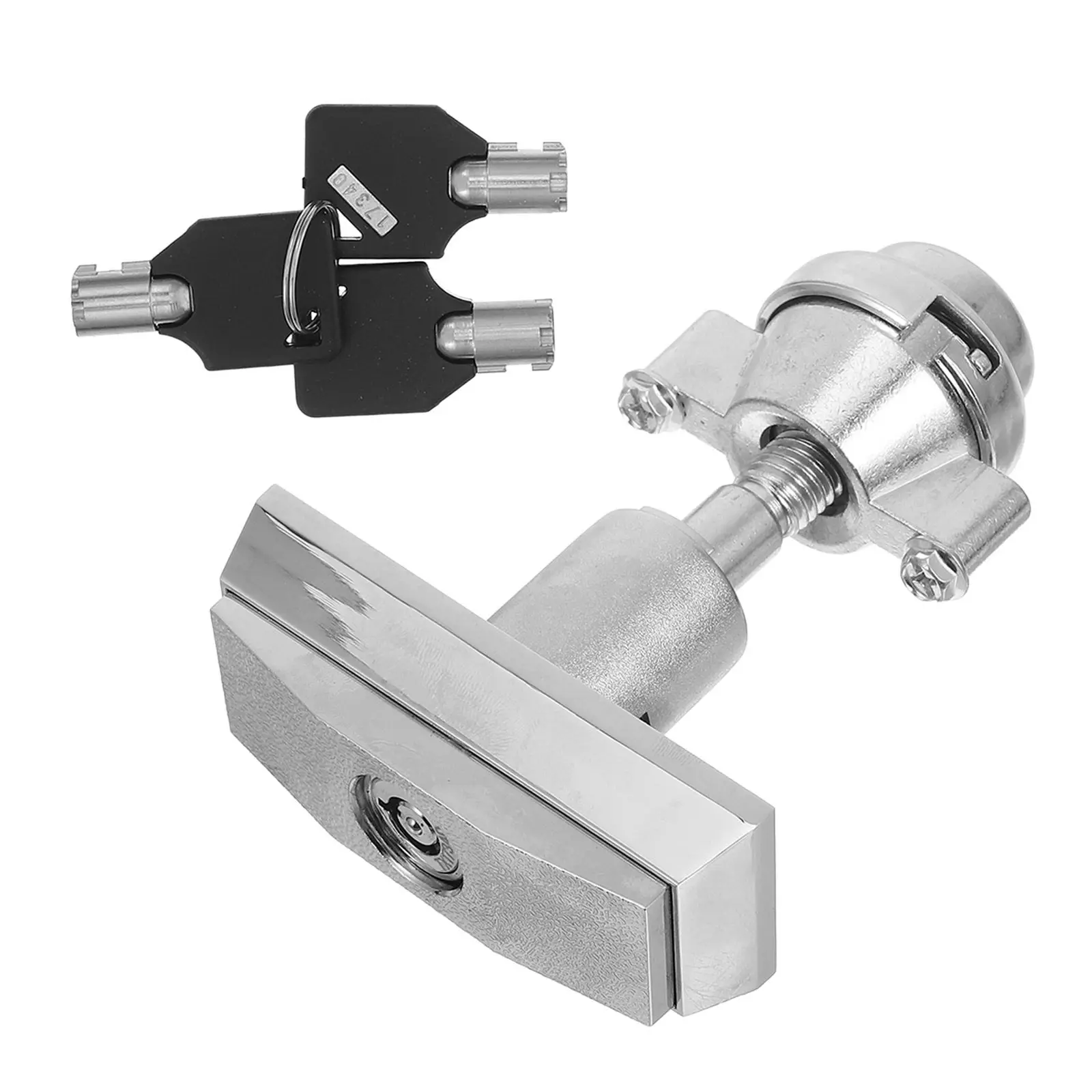 1Set Vending Machine Lock Core High Security Universal Iron T Handle Lock for Snack Beverage Coffee Candy Vending Machine Keys view 4