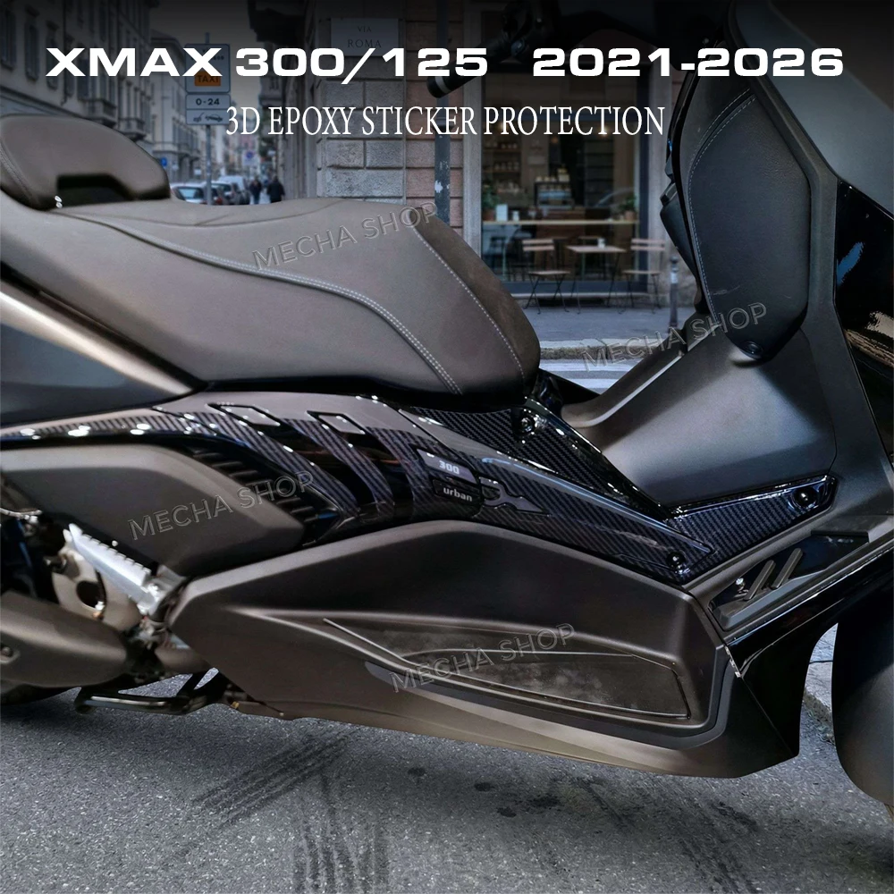 

xmax300 Accessories 3D Resin Decal Kit Boomerang Decal For XMAX300 X MAX300 xmax125 2023 2024 2025 2026