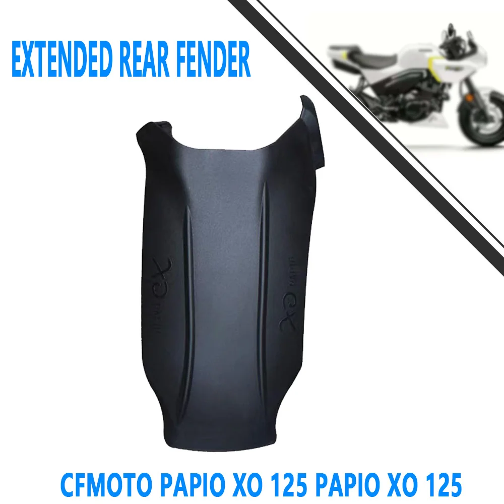 For CFMOTO Papio XO 125 Papio XO 125 lengthened rear fender XO Baboon Papio modified front and rear mudguards.