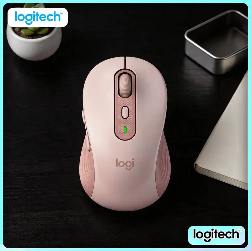 

Logitech M650/M650L Wireless Mouse - Ergonomic Contour, Dual Connectivity, Compatible with Windows Mac iPad, 10m Range