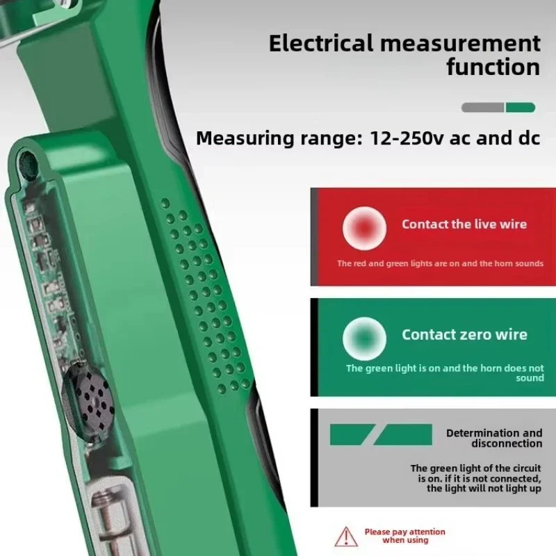 Multifunction 8 in 1 Wire Stripping Pliers Electrician Tool for Cable Cutting Splitting Repair