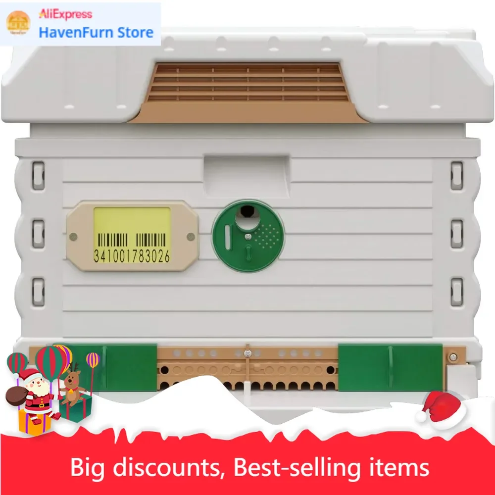 

Набор изолированных ульев Ergo на 10 рамок [рамки в комплект не входят] (один улей, белый корпус, зеленый вход)