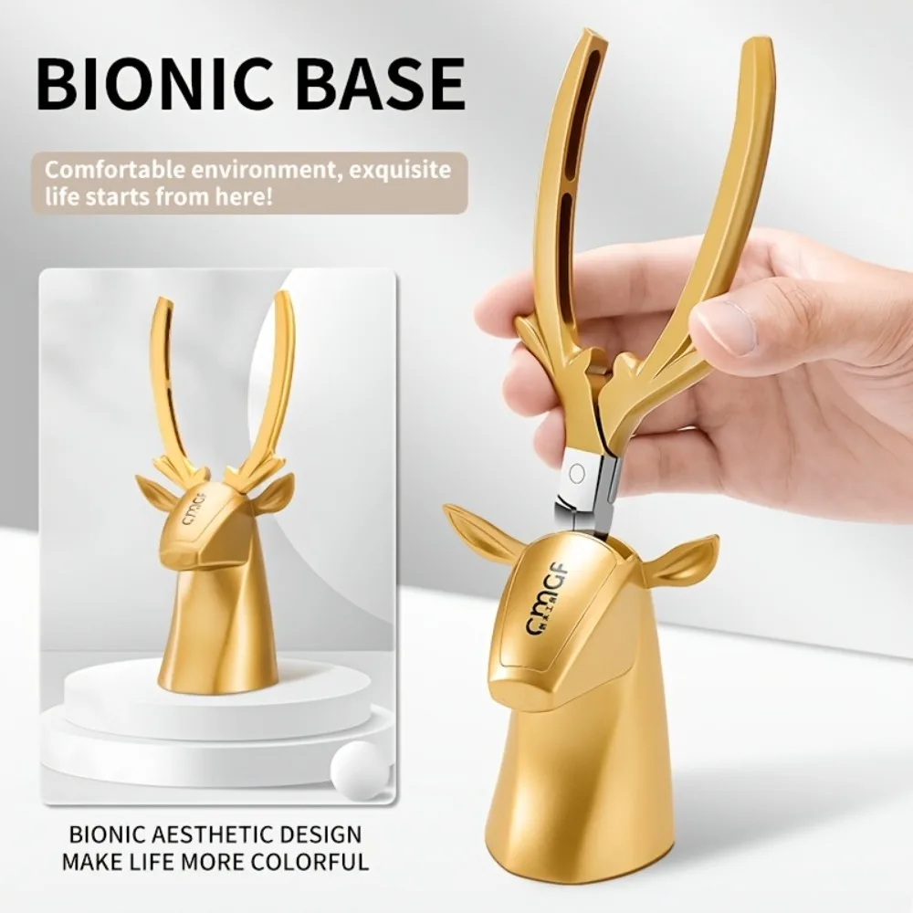 

Кусачки для ногтей, ножницы из нержавеющей стали, рождественские оленей в форме омертвевшей кожи, педикюр, плоскогубцы с орлиным клювом, Рождественский подарок