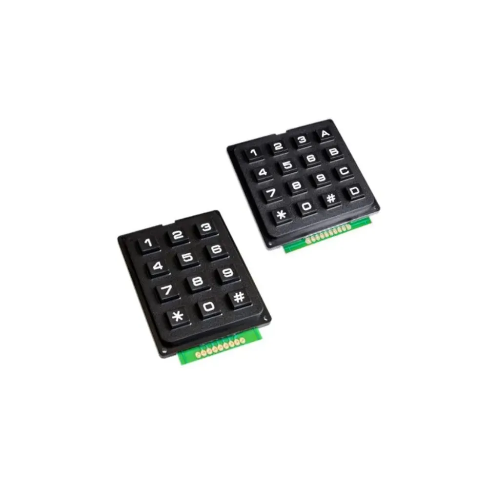 4x4 3x4 Matrix Keyboard Keypad Module Use Key PIC AVR Stamp Sml 4*4 3*4 Plastic Keys Switch for Arduino Controller