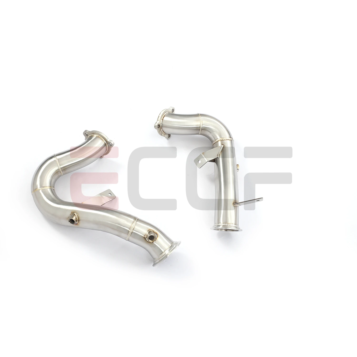 Sporty Downpipe For Porsche Macan S Turbo 3.0T 3.6T Aggressive Exhaust Sound Plug and Play Performance Upgrade