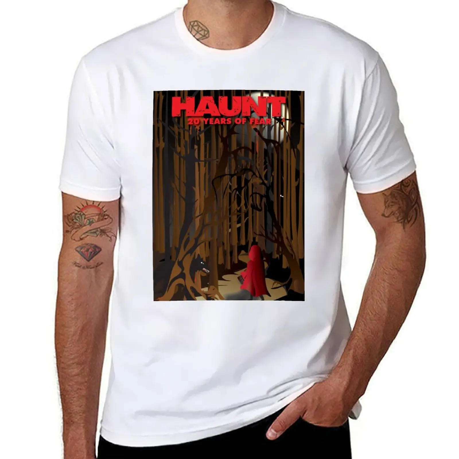 

Grimm Woods Halloween Haunt Kings Dominion T-Shirt essential t shirt oversized tees t shirt for men