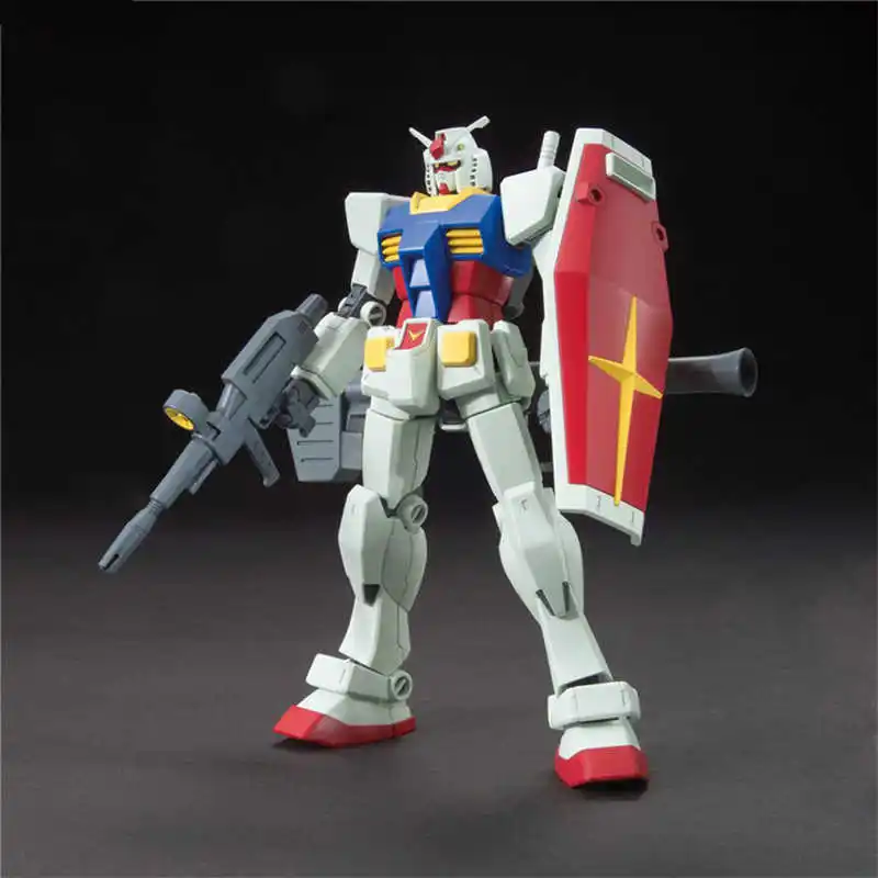 

Комплект модели Bandai Gundam, аниме-фигурка HGUC 1/144 191 RX-78-2 GUNDAM, оригинальная модель Gunpla, фигурка, коллекция моделей, игрушка в подарок