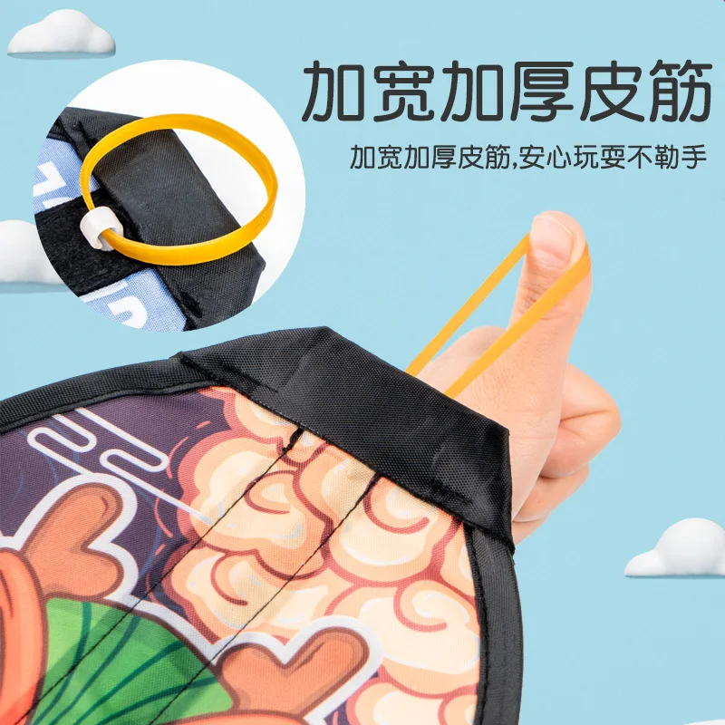 Cerf-volant d'éjection à main 20cm, cerf-volant de prairie, brise mouche pour enfants et adultes, bande de caoutchouc élastique, petit cerf-volant, jouet de sport de plein air