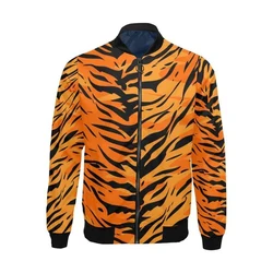 Various Leopard Prints Jacket Men's Clothing 3D Printing Animal Cosplay Jackets Hip Hop Streetwear Fashion Trend Bomber Jacket