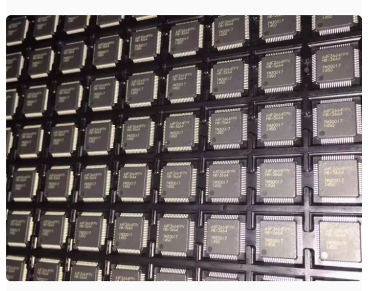 Brand new original assembly list of HD64F3664HV, 64F3664HV packaged BQFP-64 eight-bit microcontroller