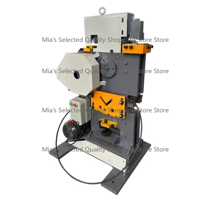 QA32-10B Multi-function Combined Punching and Shearing Machine Channel Steel Angle Iron Punching and Shearing Machine