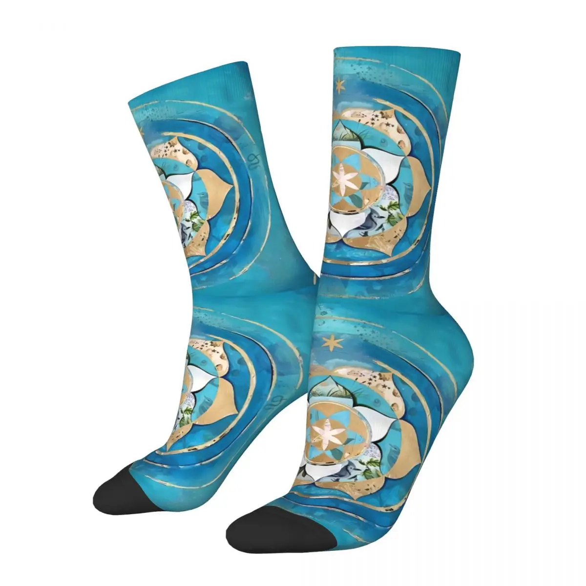 Datura (9) Sock Printed Man Polyester