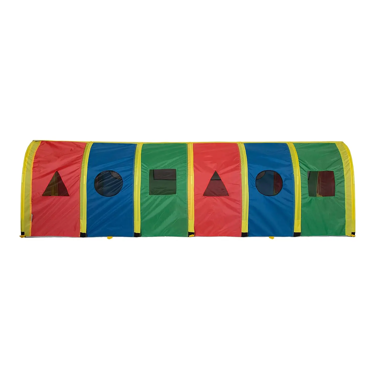 Pacific Play Tents 95200 Kids Super Sensory 9-Foot D Style Institutional Crawl Play Tunnel, 9' x 30