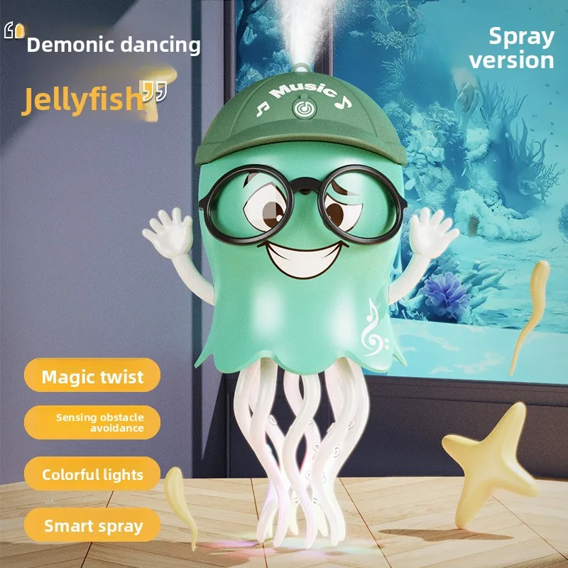 Dansende Octopu Kid Elektronisch huisdierspeelgoed Cartoon Interactieve ontwikkeling Bewegend onderwijs Peuterspeelgoed Cadeau Creatief kerstcadeau