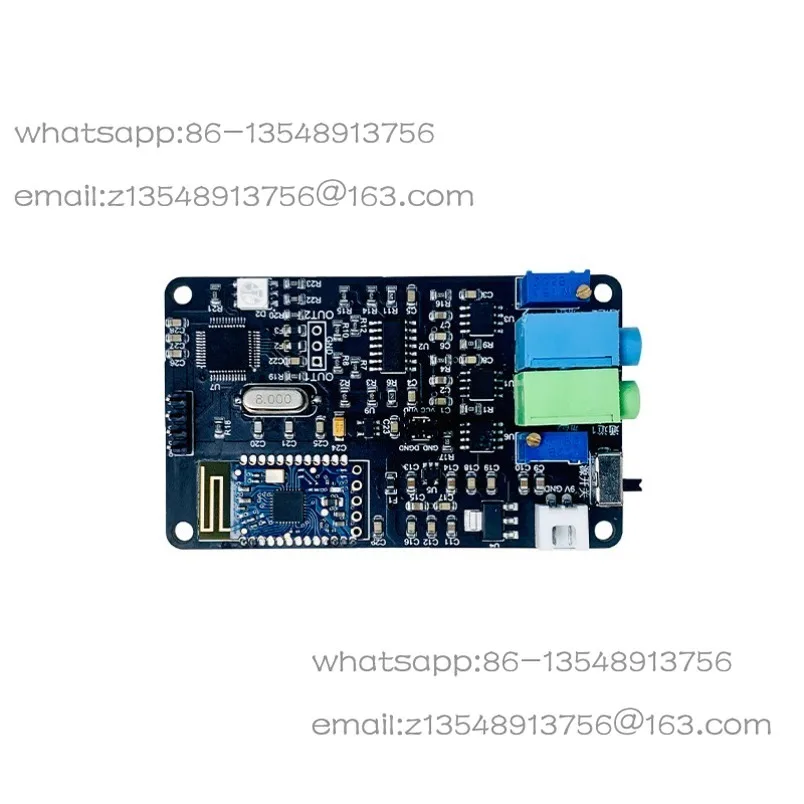 Dual-lead EMG sensor kit Multi-channel muscle signal acquisition wearable custom module