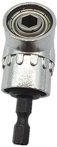 3 pçs soquete de impacto porca quadrada driver bit 3 pçs 1/4 hex shank chave de fenda bit titular 1 pçs 1/4 hex 105 graus ângulo direito conjunto broca