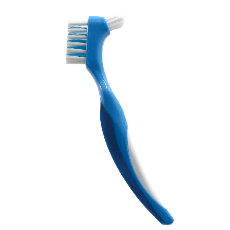 Denture Cleaning Brush Soft Multi-Layered Bristles False Teeth Brush Y-shape Oral Care Tool Teeth Brushes