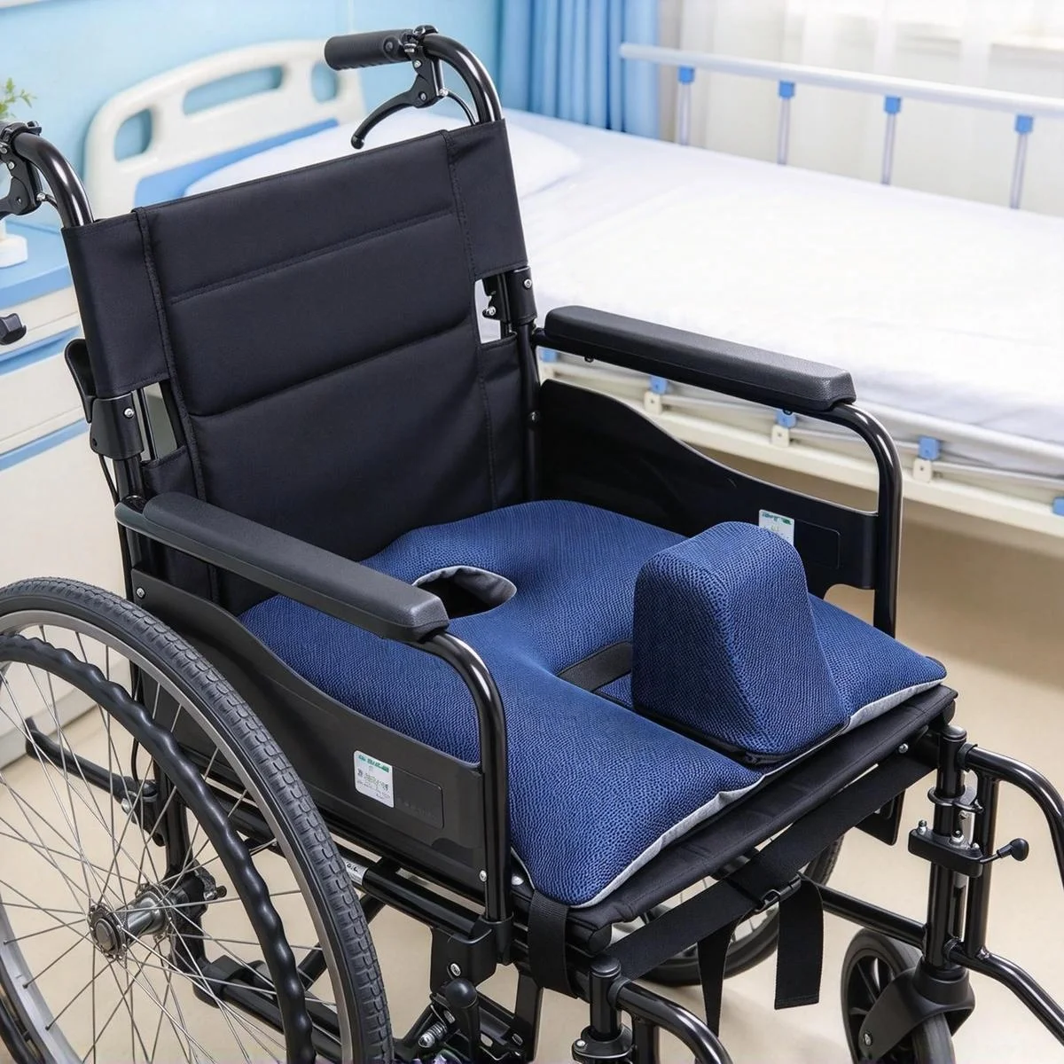 Anti Sliding Wheelchair Seat Cushion Elderly Preventing Pressure Ulcers Special Wheelchair Pad Thickened Anti Slip Seat Cushion