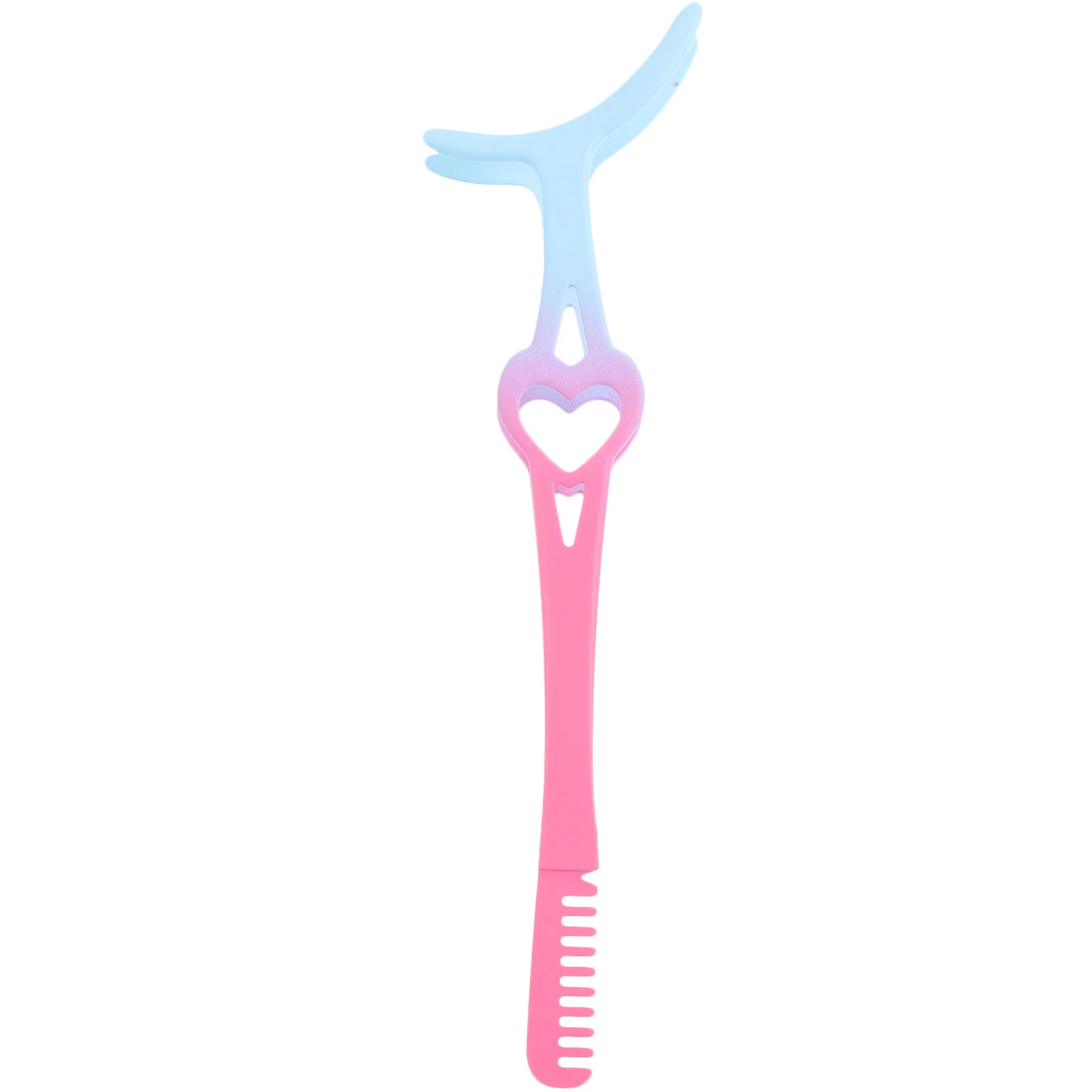 ملاقط تمديد الرموش مع مشط معدني قوي أداة توزيع الرموش للنساء سهلة الإمساك وتصفيف الحواجب والجمال الاحترافي #6