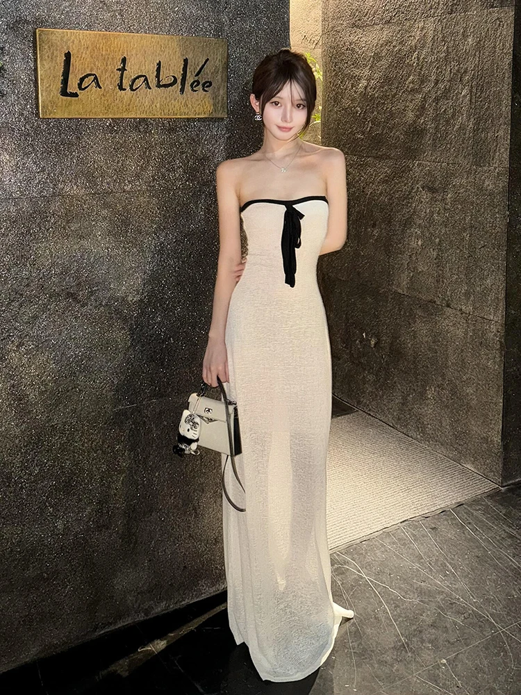 

Сексуальное облегающее платье-миди на одно плечо для фотосессий, путешествий и свадеб, лето 2025