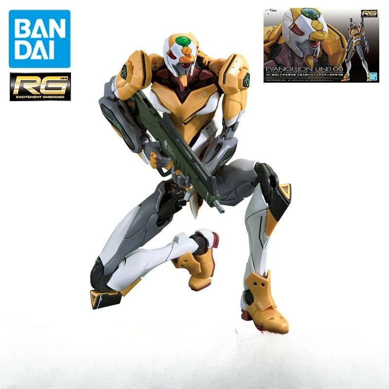 

100% оригинал Bandai RG EVANGELION UNIT-00 -01 -02 -03 -04 -06-08 Аниме-модель игрушки для мальчиков подарки оригинальная коробка
