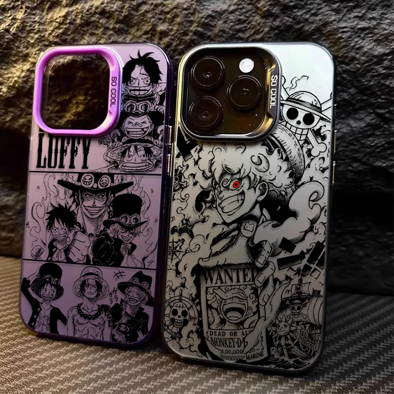 

One Piece Luffy Ace Sabo ART LINE Case for Xiaomi 15T 14T 13T 12 12T 11X Pro 14 13 12S 11 Ultra 12X 10S 11 10 Lite 5G NE Cover