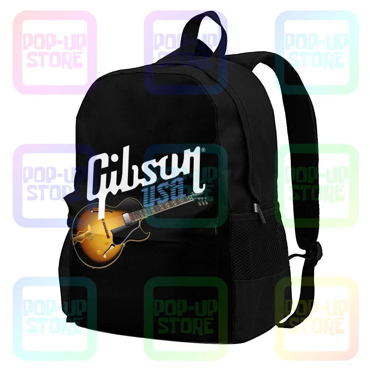 Gibson Usa Electric Rock Guitar Large Capacity Backpack Newest Shoe Bag Shopping Bag Bags For Travel