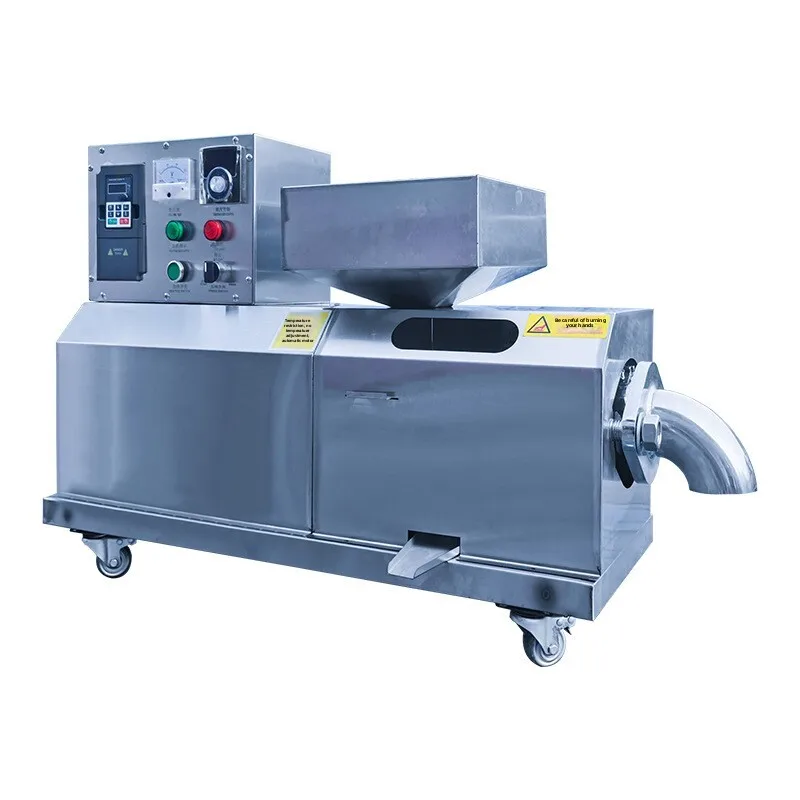 Vertical Stall Household Peanut Automatic Spiral Commercial Raw Rapeseed Sesame Oil Press