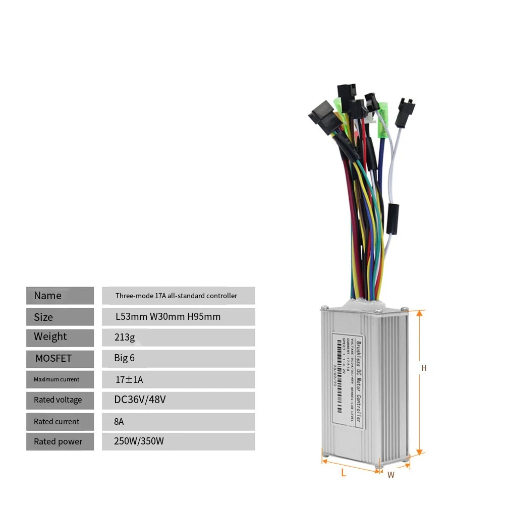 

M5 Instrument Display and Sine Wave Controller for Ebikes 24V 36V 48V System Support 250W to 1500W Motor Power