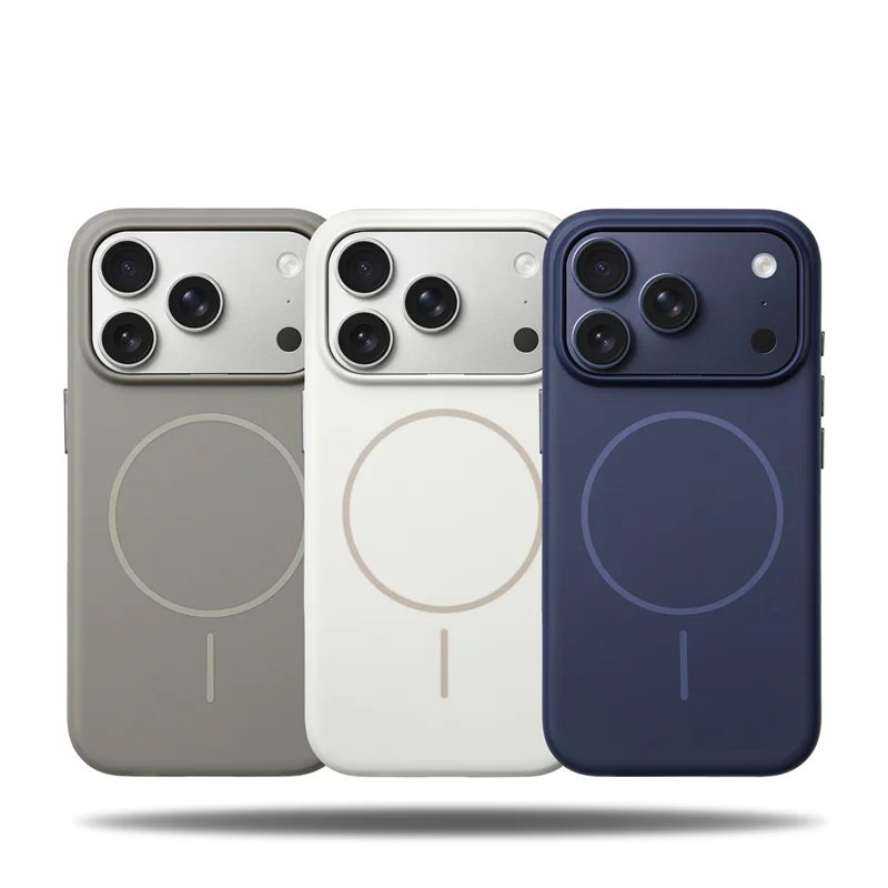 Fotografia 7: Capa Protetora Fosca Magnética Magsafe com Botão de Câmera Touch Control para iPhone 17Pro 17 17Pro Max