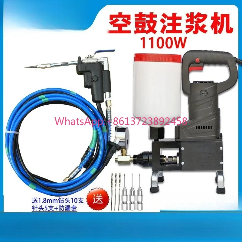 Grout Injection Machine Hollow Repair Tool For Tile Stone Floor Gap Filling Door Window Cavity Glue Filler Portable