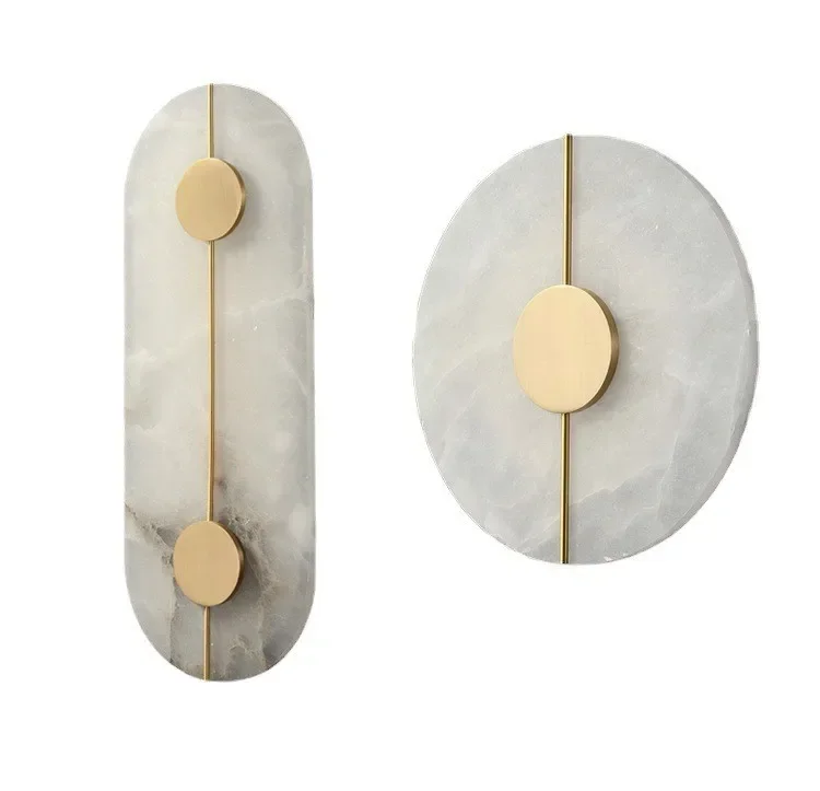 Living room wall lamp art bedside bedroom wall lamp Nordic designer model room wall lamp