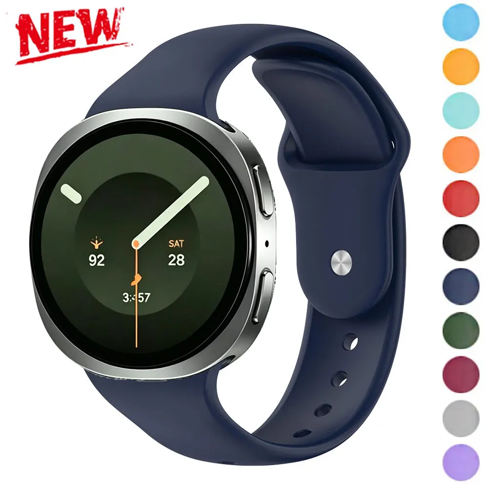 Sportarmband für Samsung Watch 9 8 40mm 44mm Silikonband Wasserdichtes Armband für Samsung Galaxy Watch 8Classic 9LTE Armband