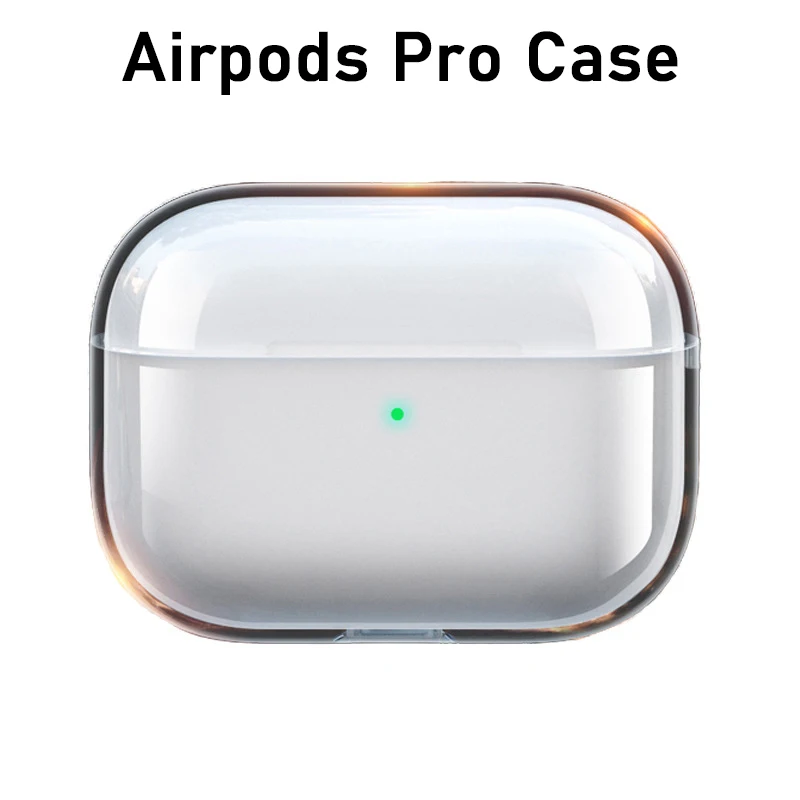 TPU Transparent Earphone Case for AirPods 1/2/3 Pro Gen Cover Case Earmuffs Anti-Scratch AirPods Protective Case