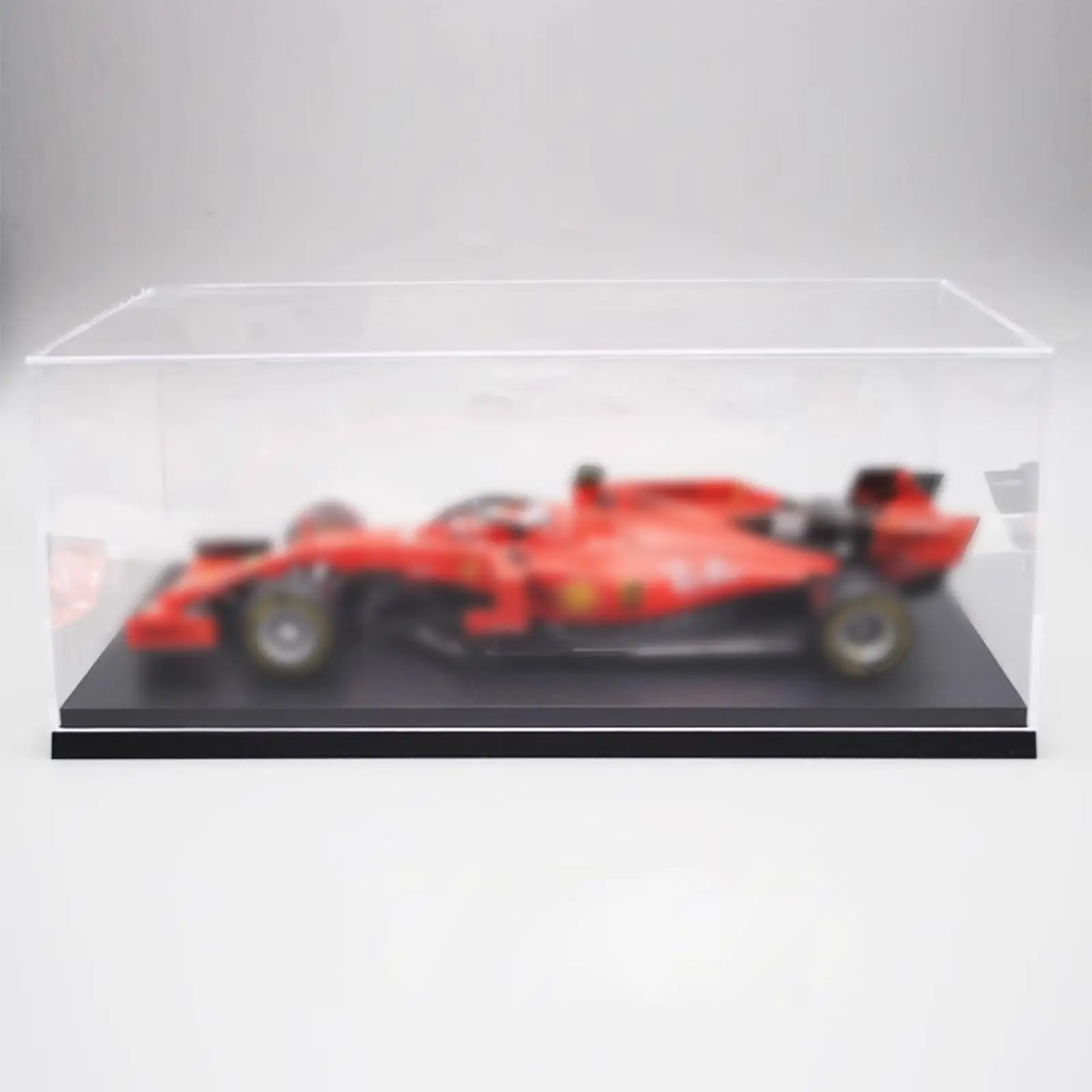 Vitrina acrílica Vitrina acrílica con base para juguetes de zapatos 1:18