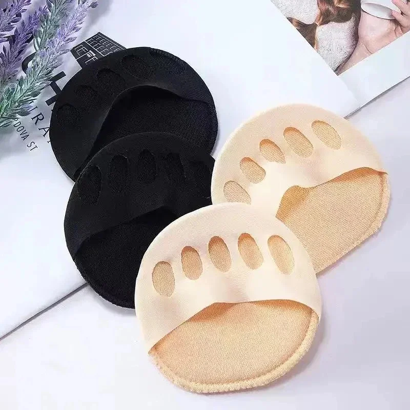 1/3/5pairs Non-Slip Half Sole Foot Pads for Comfort Support - Reusable One Size Fits All Perfect for High Heels and Daily Wear