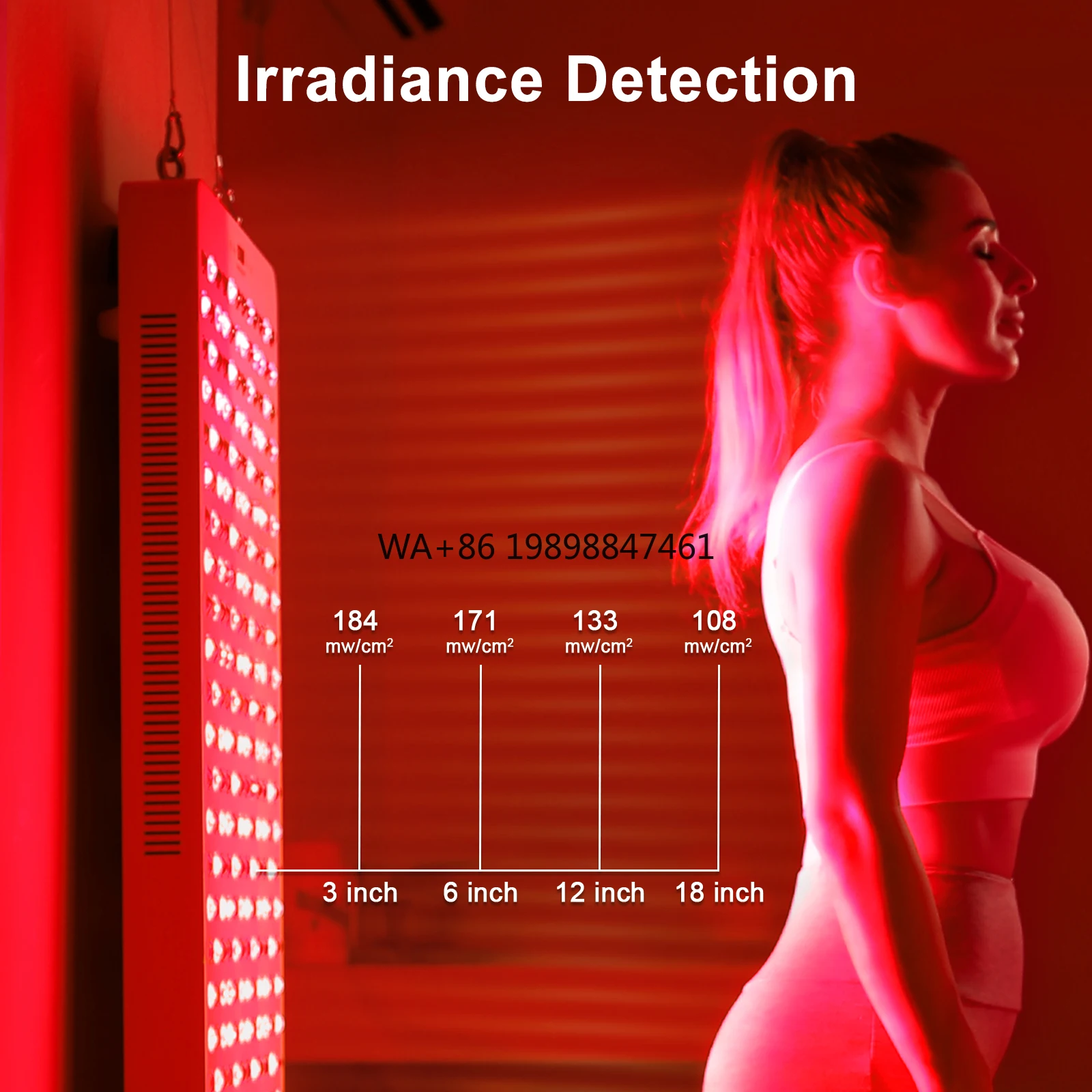 

US Stock 2025 New Arrival Infrared Light Therapy Panel NIR and Red Light Mode for Full Body Pain Relief SPA Salon Sauna