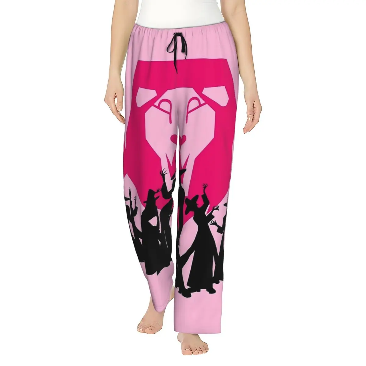 

Kpop Demon Hunters Movies Saja Boys Pajamas For Womens Casual Sleep Pajama Pants Autumn Comfortable Sleepwear Bottoms Home Pants