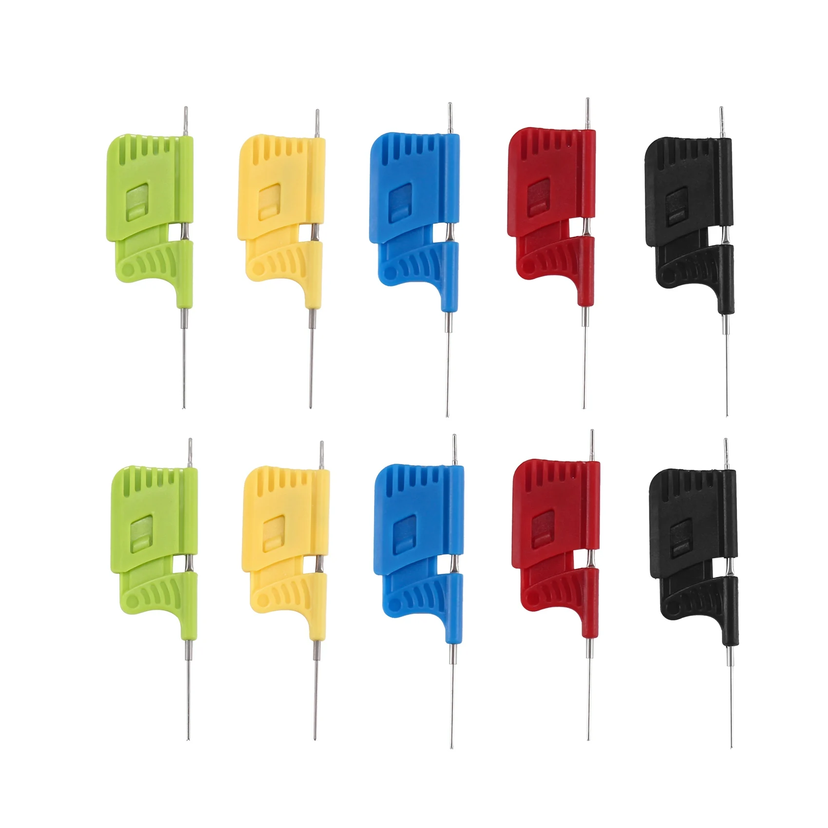 10Pcs SDK08 Test Clip SMD IC Test Hook Clips for Electrical Testing Ultra Small Clip Test Chip