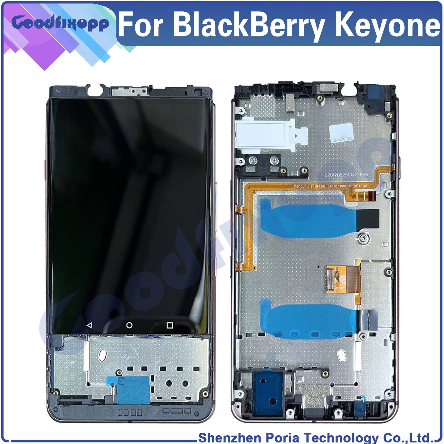 For BlackBerry Keyone BBB100 BBB100-2 BBB100-7 BBB100-1 BBB100-5 BBB100-3 BBB100-4 LCD Display Touch Screen Digitizer Assembly