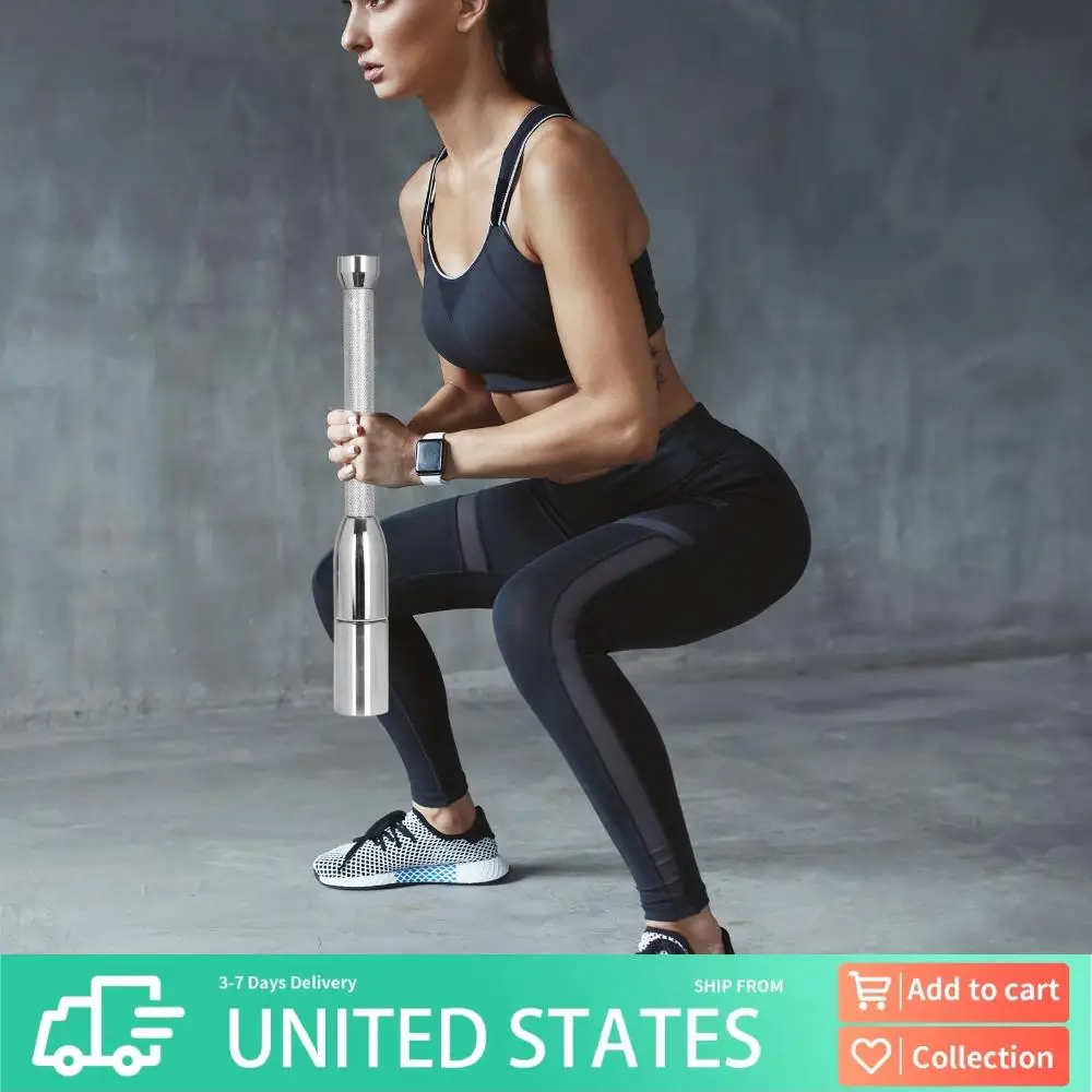 

Weighted Hammer Barbell Multi-Purpose Solid Pure Steel Barbell Wear Resist for Exercise Grips & Forearms Workouts