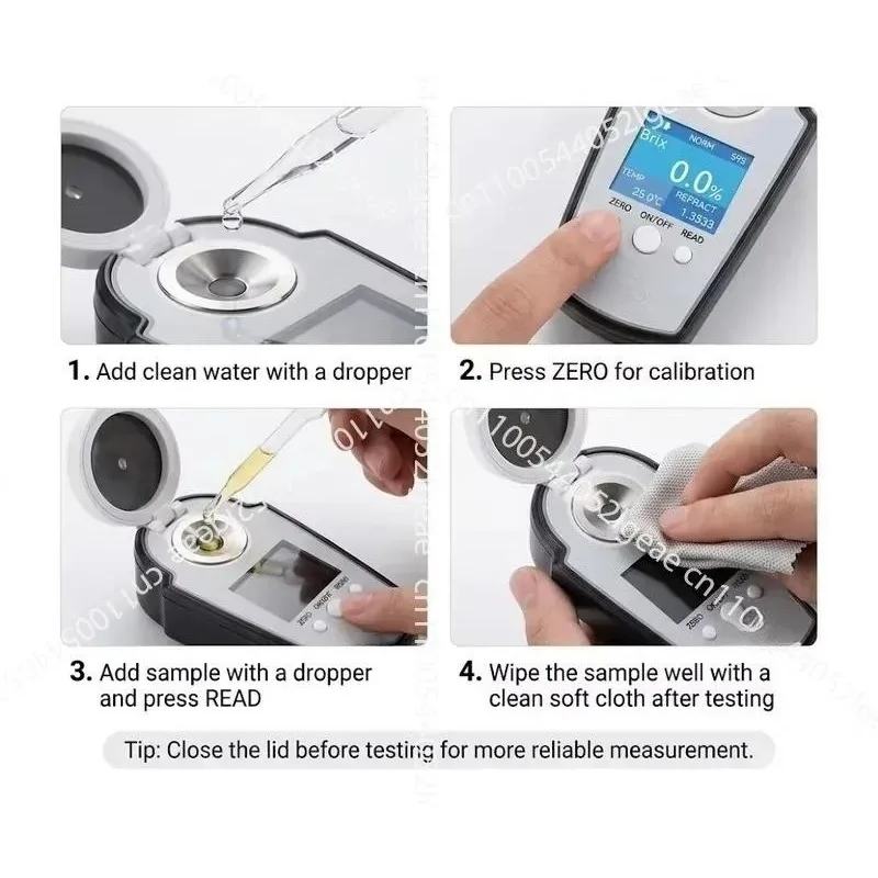 High-precision Automatic Digital  Sugar  Sugar Meter Handheld Device for Easy Measurement