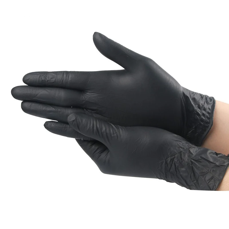 50/100/200/400/1000 Stück Einweg-Nitrilhandschuhe, geeignet für Küche, Tätowierung, Schönheit, Tierpflege und Reinigungswerkzeuge – Detail 10