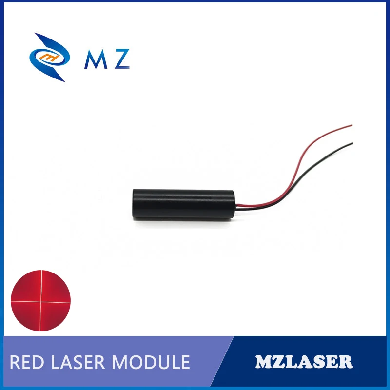 High Power PMMA Lens D10mm 660nm ACC Drive Red Cross Laser Module (50mW, 100mW, 150mW)
