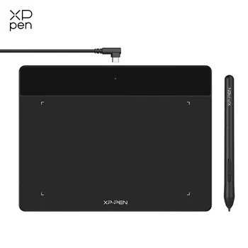 XPPen Graphics Drawing Tablet DecoFun S Pen Tablet 6x4 inch for Android Mac Linux Windows 8192 Levels Pressure with Battery Free