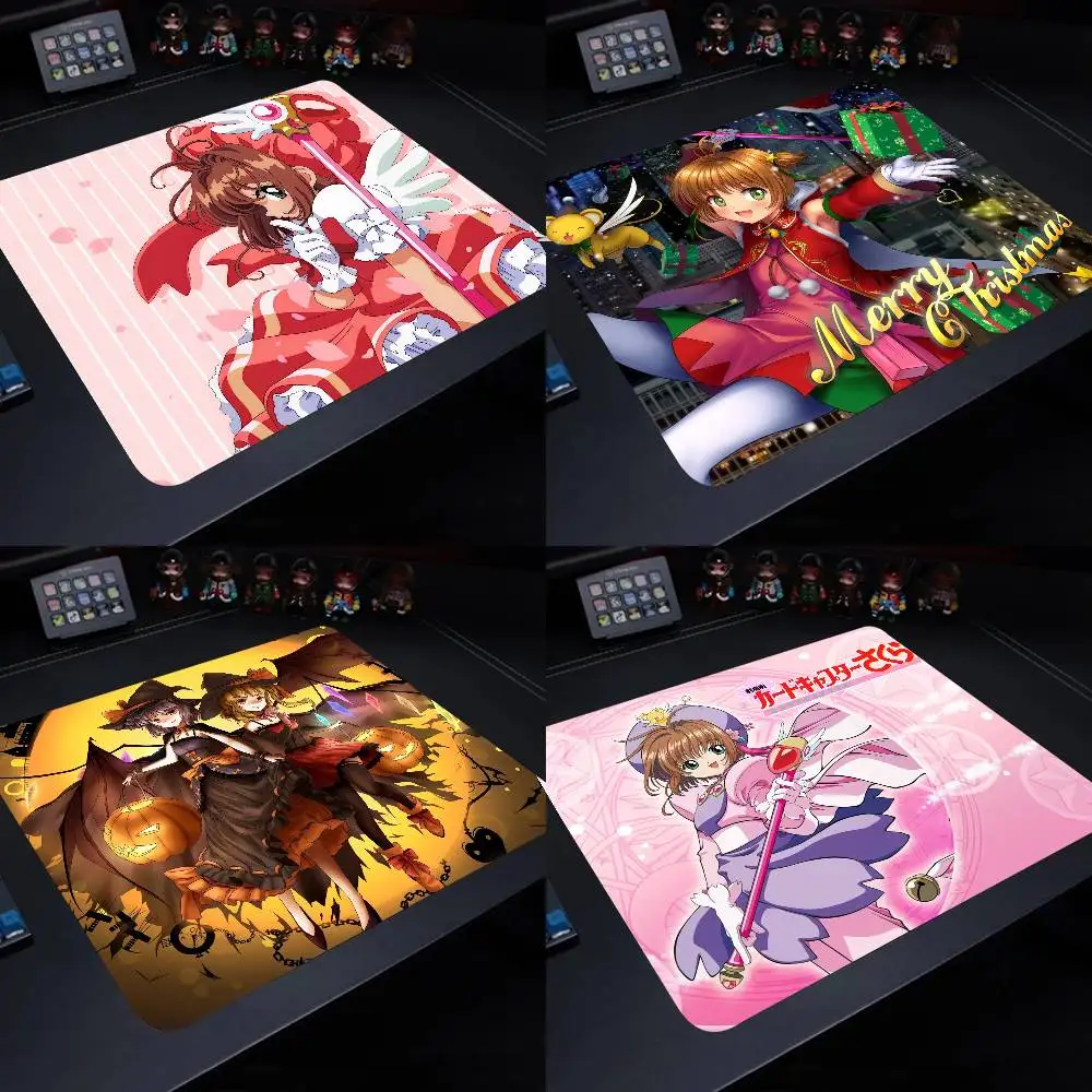 Anime Cardcaptor Sakura Small Mouse Pad Gaming Laptop Mousepad Gamer Carpet Keyboard Mat Desk Protector