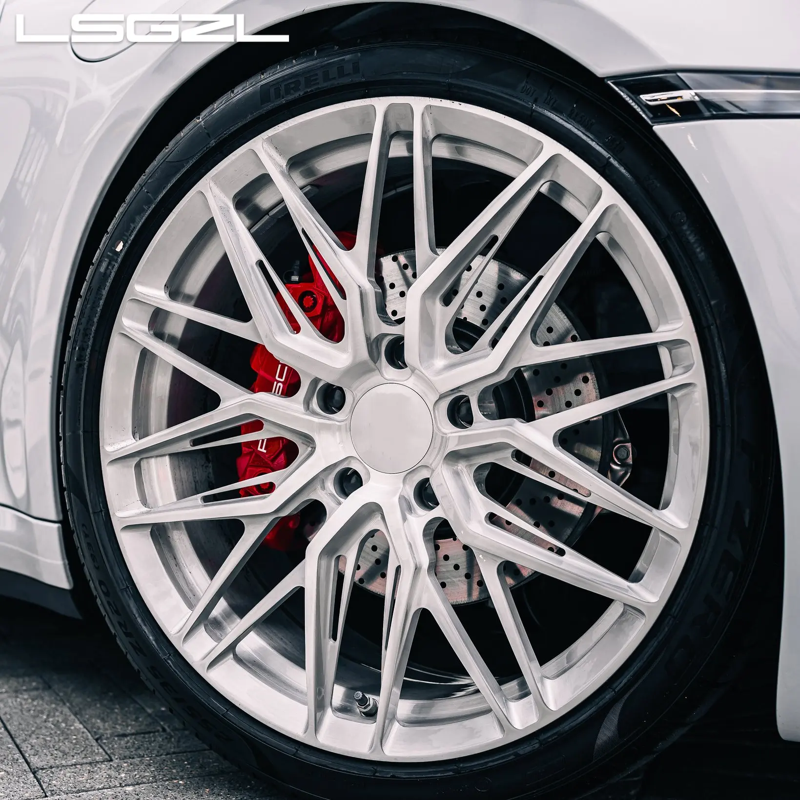 

New 21-Inch Wheels for Ferrari 488 Forged Red Car Wheel Rim 5x114.3 5x127 Wheels
